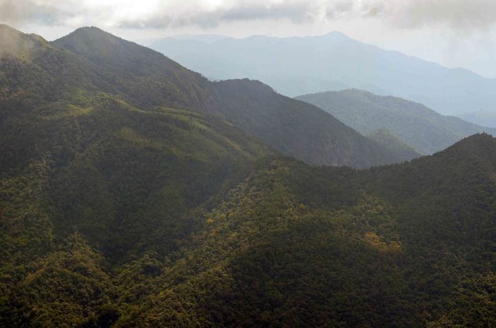 View from Doi Inthanon on The Kew Mae Pan Nature Trail
