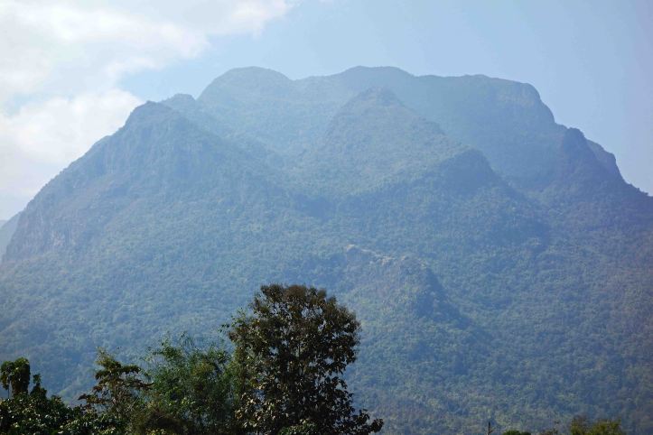 Doi Chiang Dao from the road