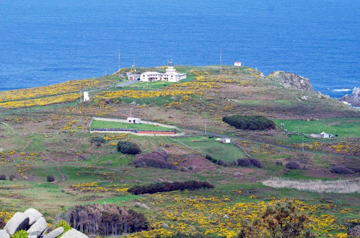 Lighthouse at Cabo Estaca de Bares, Galicia, Spain