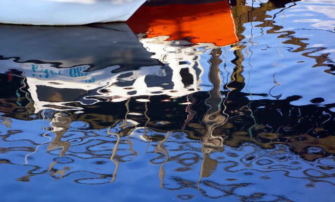 Harbour reflection